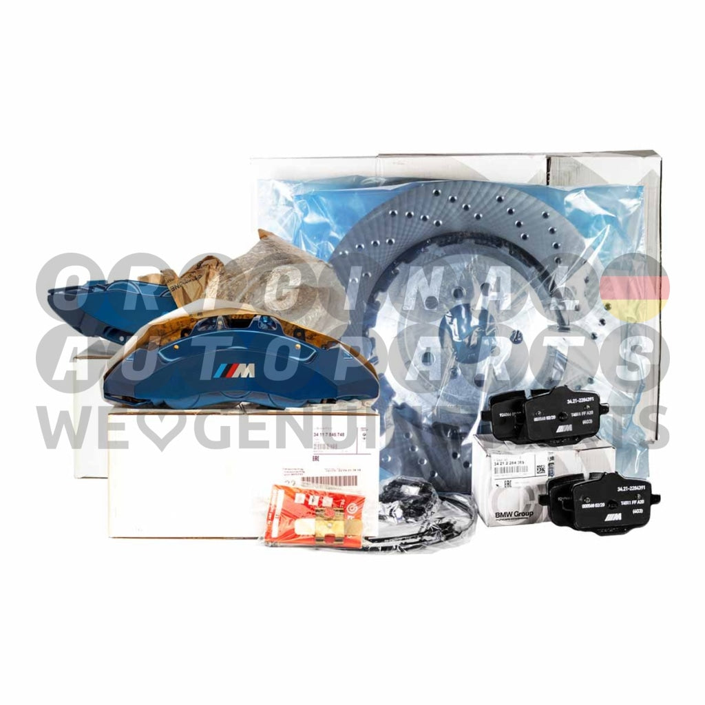 Original BMW M5 F10 M Sportbremse Upgrade Front VA Nachrüstung für M3 E90 E92 34117845747 34117845748 34112284101 34112284102 34112284869 34352284343