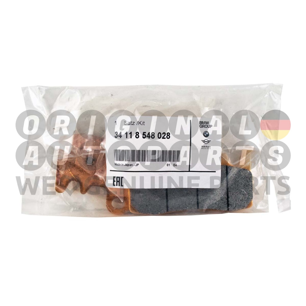 Original BMW MOTO Bremsbelagsatz Bremsbeläge vorne K21 K49 K50 K51 K52 K53 K54 K73 K83 K84 34118548028